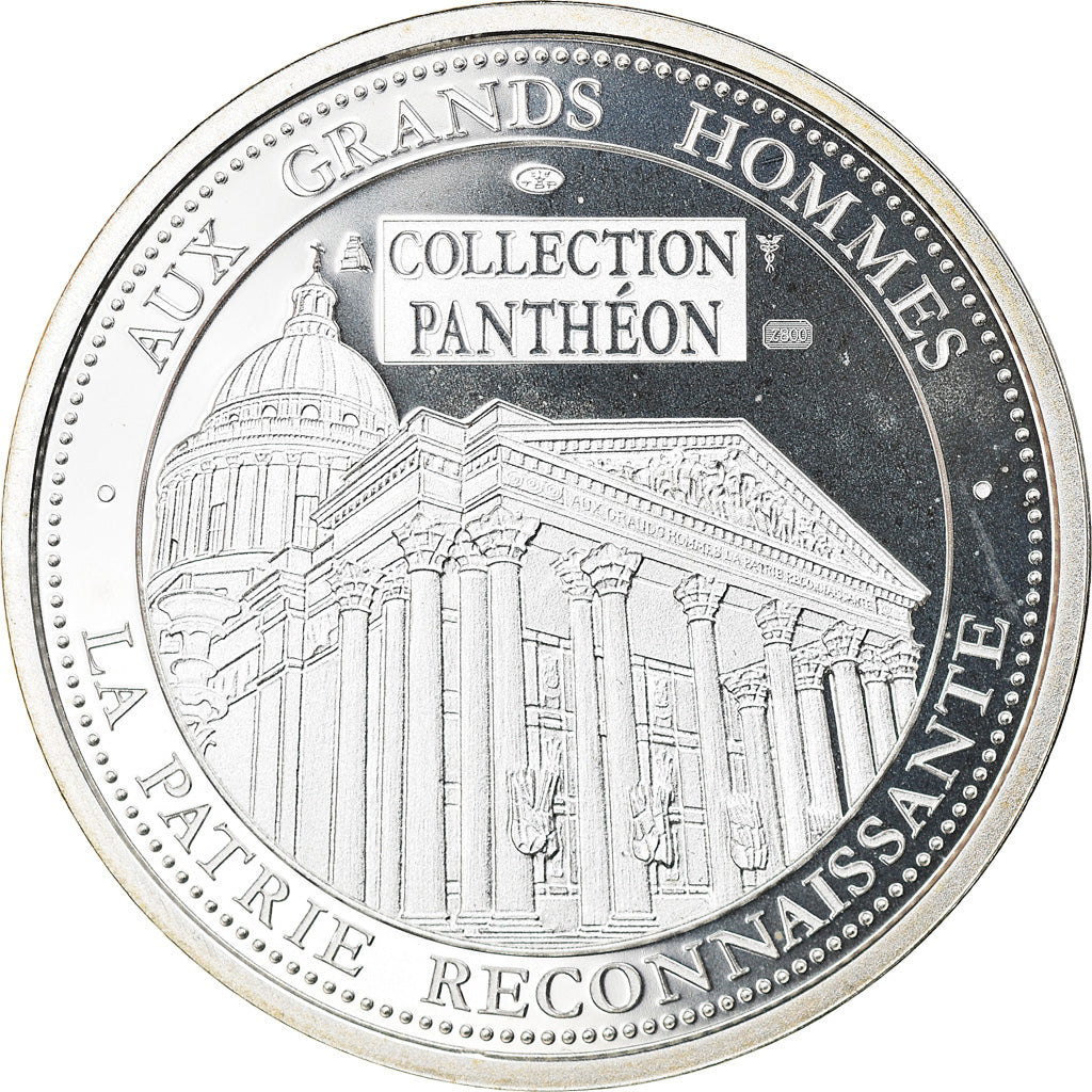 France, Médaille, Collection Panthéon, Victor Hugo, Littérature, FDC, Argent