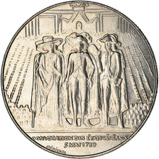 Moneta, Francja, 1 Franc, 1989, MS(63), Nikiel, KM:967, Gadoury:477