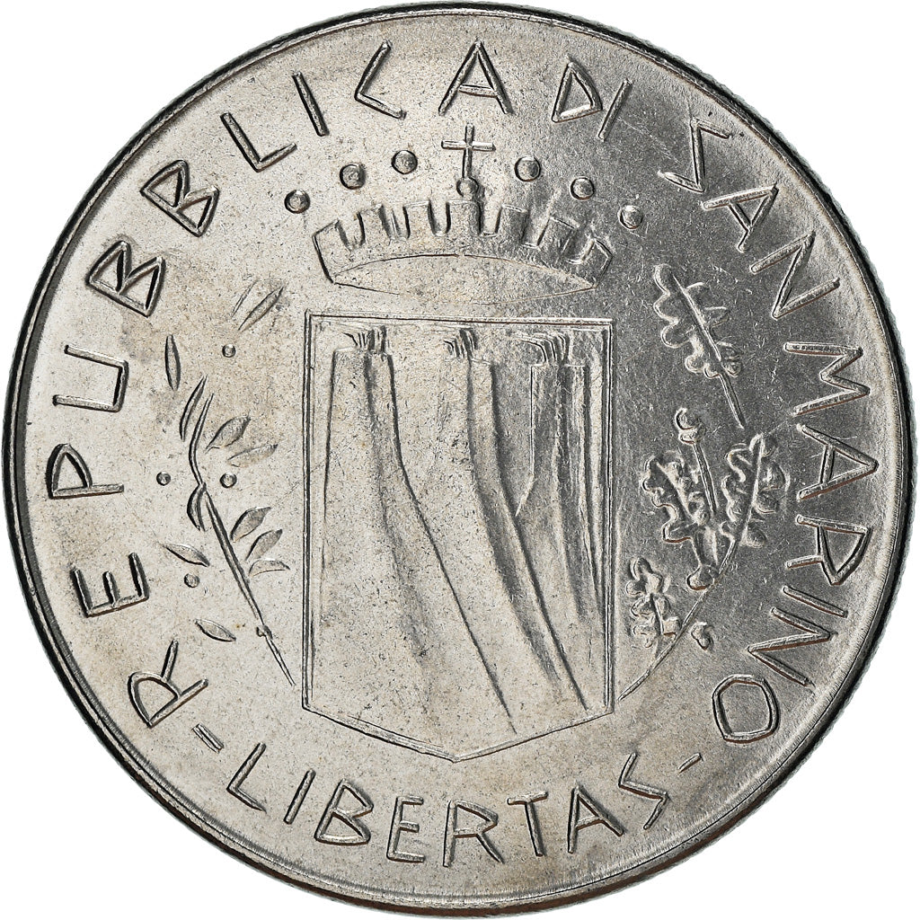 Moneta, San Marino, 100 Lire, 1981, SPL, Acciaio, KM:122