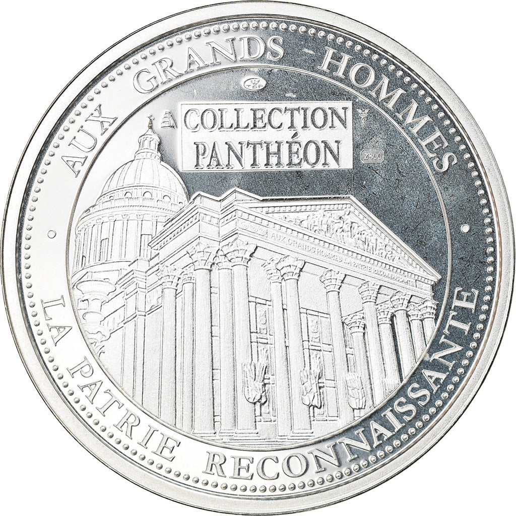 France, Medal, Collection Panthéon, Jean Monnet, Politics, MS(65-70), Silver