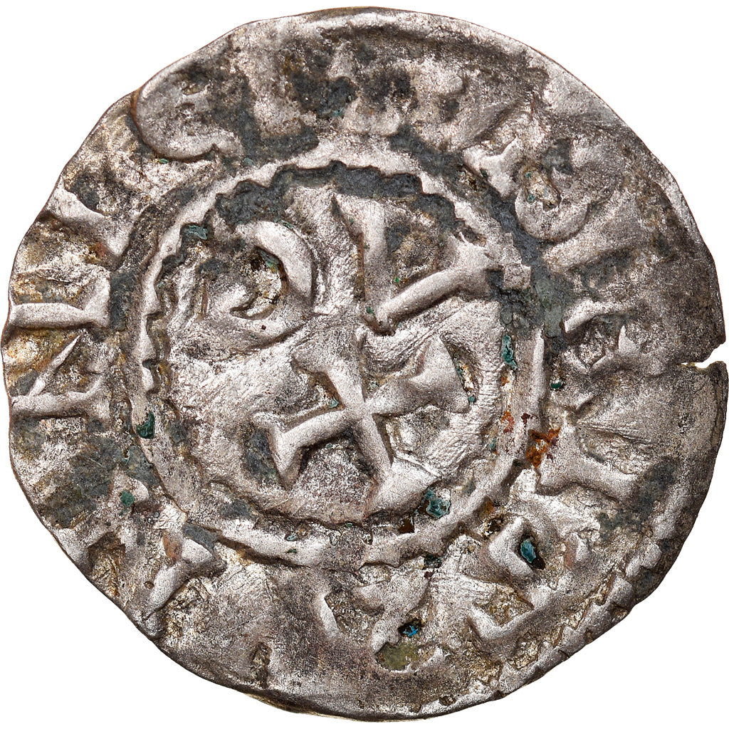 Munten, Frankrijk, Conan IV, Denier, XIIth century, Rennes, Rare, ZF, Billon