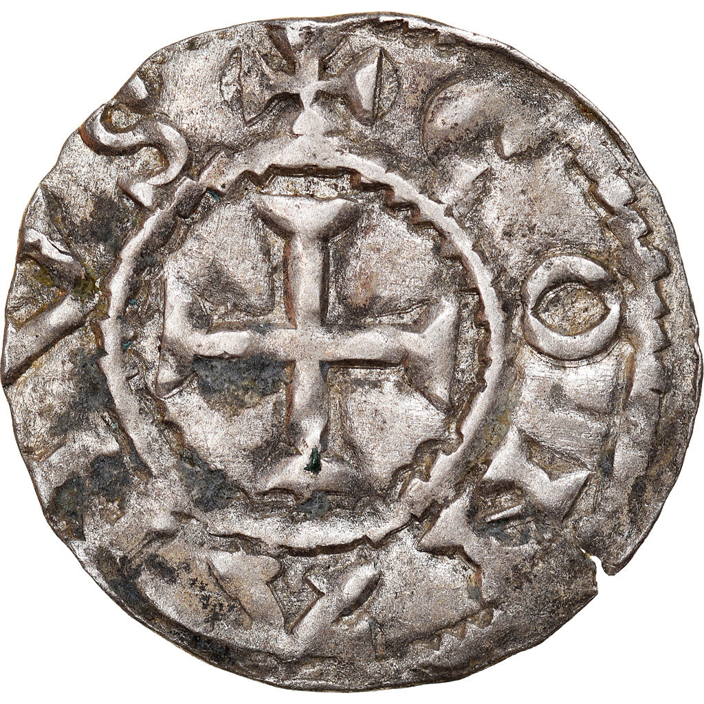 Munten, Frankrijk, Conan IV, Denier, XIIth century, Rennes, Rare, ZF, Billon