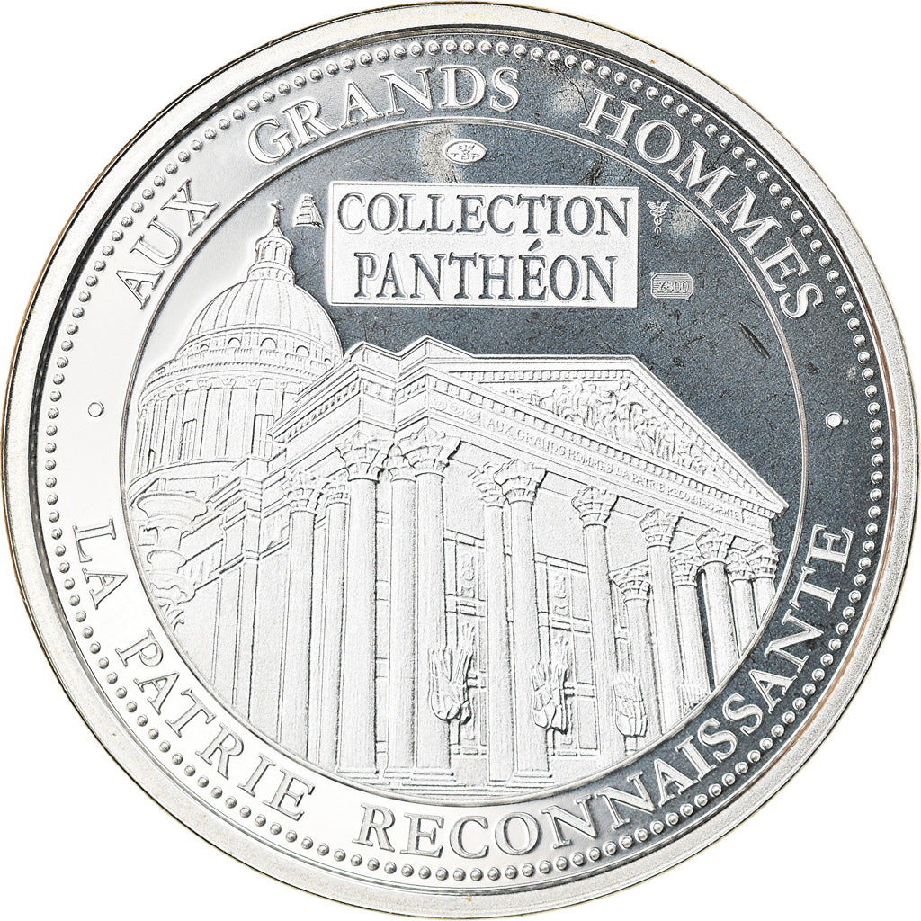 France, Medal, Collection Panthéon, Émile Zola, Littérature, MS(65-70)