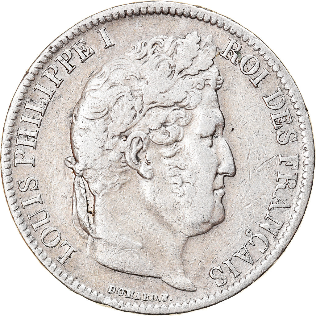 Monnaie, France, Louis-Philippe, 5 Francs, 1831, Rouen, TB, Argent