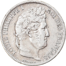 Monnaie, France, Louis-Philippe, 5 Francs, 1831, Rouen, TB, Argent