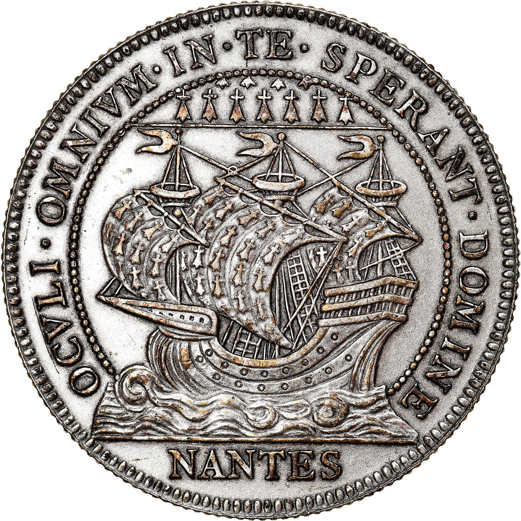 France, Jeton, Chambre de Commerce de Nantes, SUP, Argent