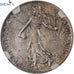 Coin, France, Semeuse, 50 Centimes, 1897, Paris, GENI, NC99, MS(63), Silver