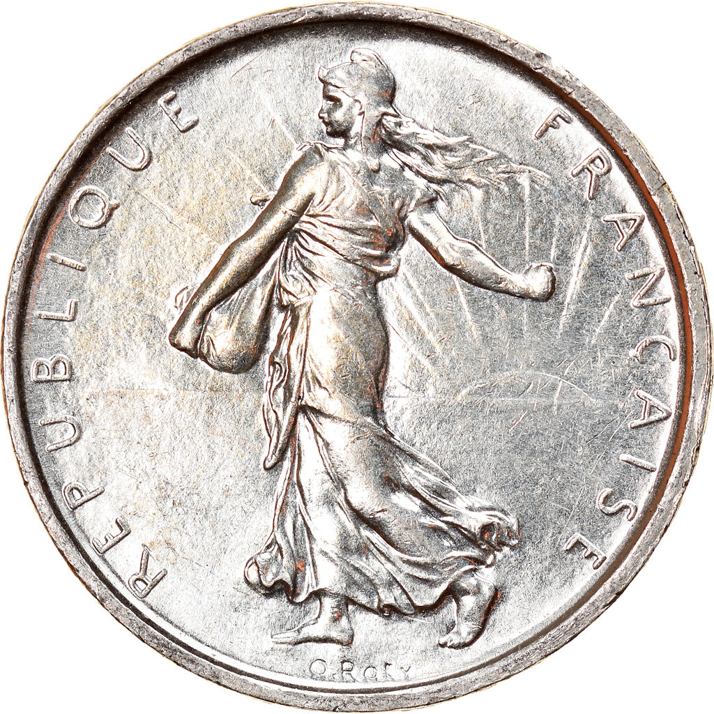 Coin, France, Semeuse, 5 Francs, 1969, Paris, MS(63), Silver, KM:926