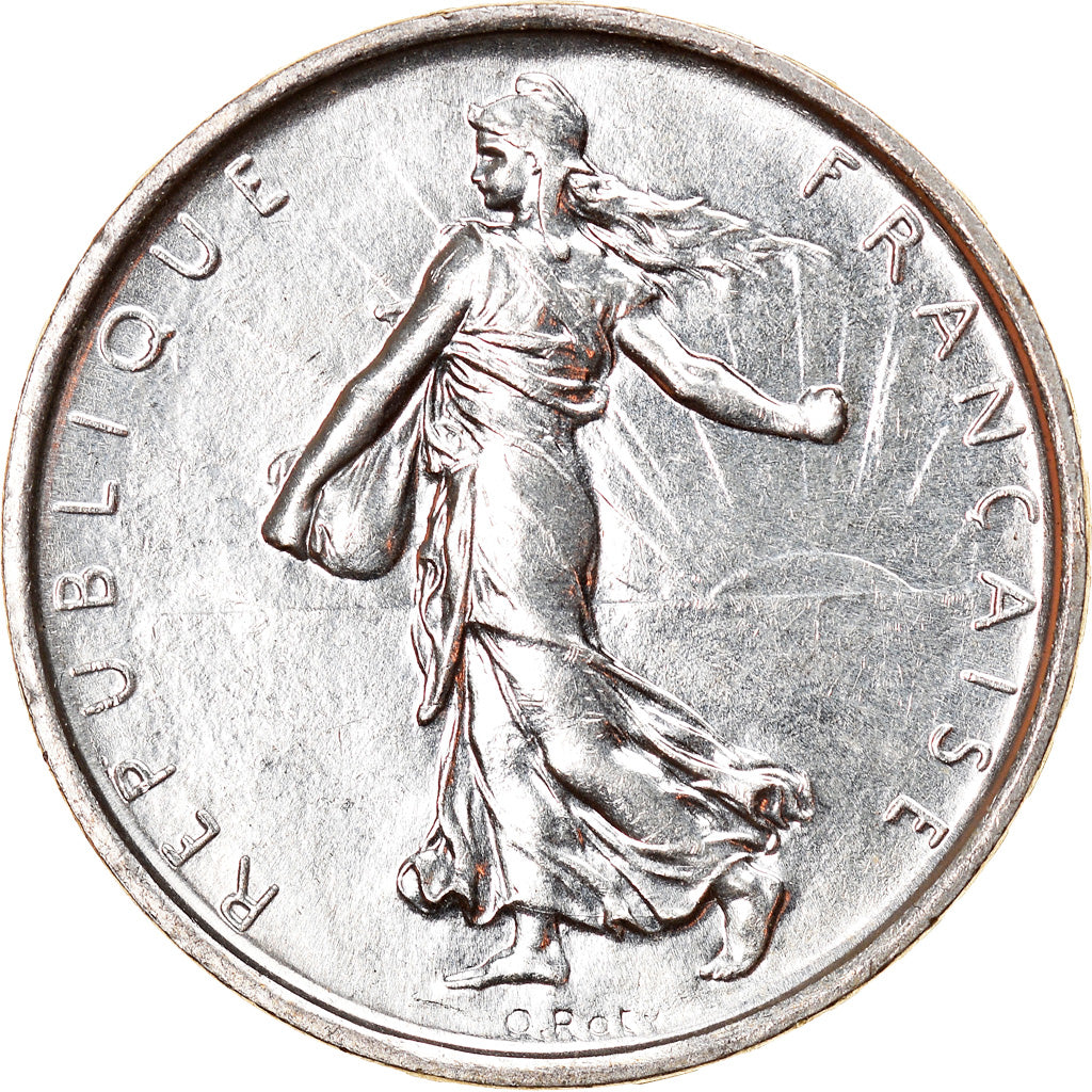 Coin, France, Semeuse, 5 Francs, 1969, Paris, MS(63), Silver, KM:926