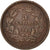 Coin, Luxembourg, William III, 5 Centimes, 1860, Paris, VF(30-35), Bronze