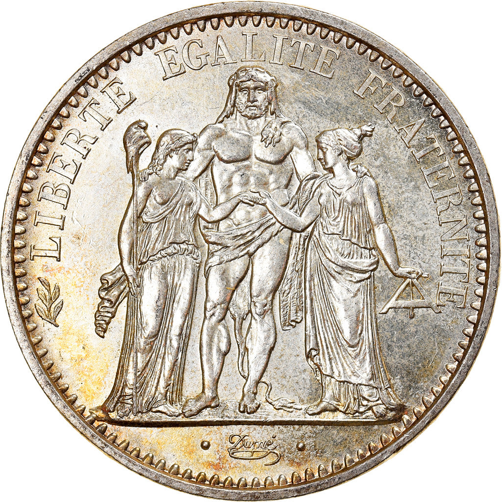 Coin, France, Hercule, 10 Francs, 1972, Paris, MS(63), Silver, KM:932