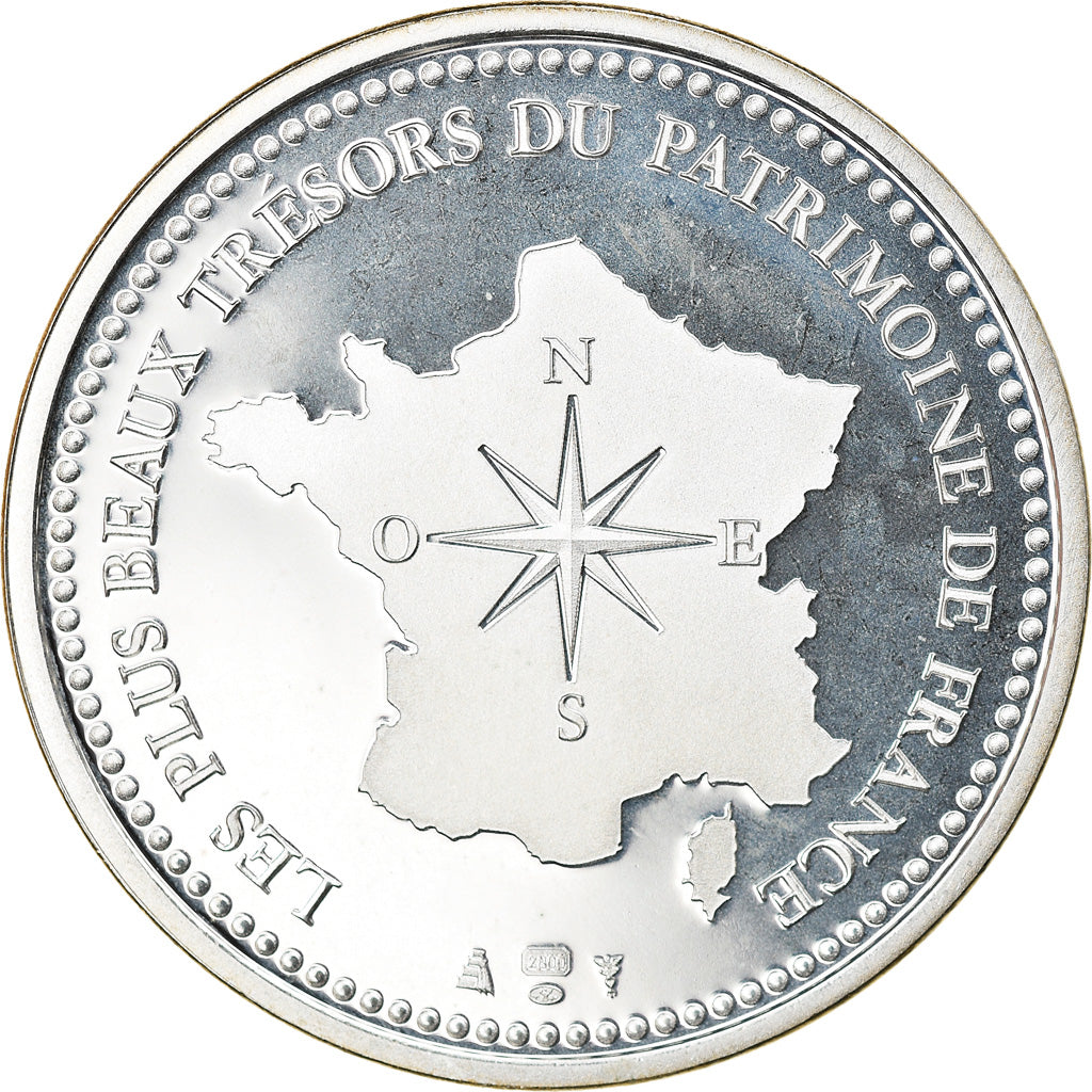 France, Medal, La Maison Carrée de Nimes, Arts & Culture, MS(65-70), Silver