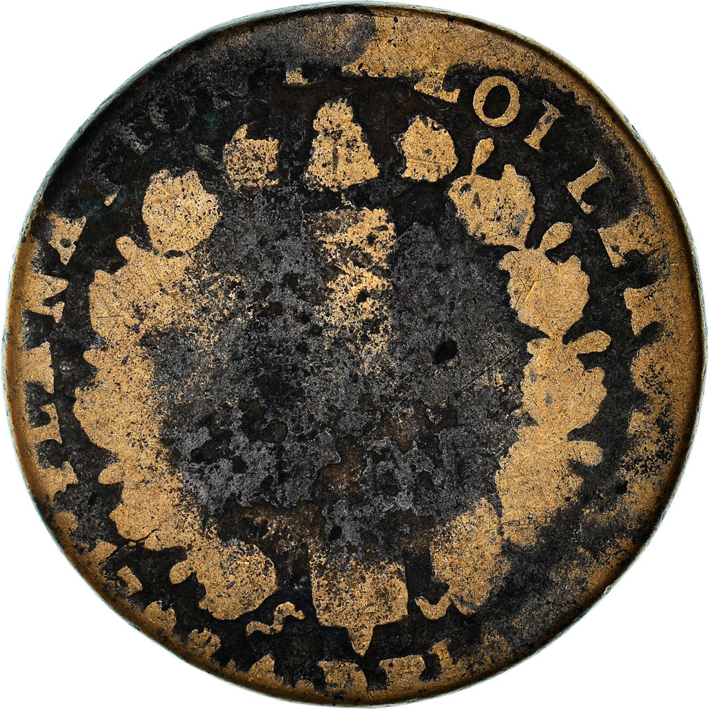 Coin, France, 12 deniers françois, 12 Deniers, 1792, Limoges, F(12-15), Bronze