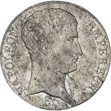 Moeda, França, Napoléon I, 5 Francs, 1806, Strasbourg, AU(55-58), Prata