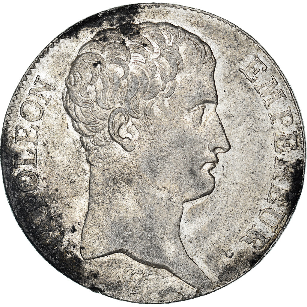 France, Napoleon I, 5 Francs, 1806, Bayonne, Silver, AU(50-53), Gadoury:581