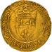 França, François Ier, Écu d'or au soleil, 1519-1540, Poitiers, Dourado