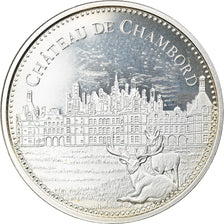 France, Medal, Château de Chambord, Arts & Culture, MS(65-70), Silver