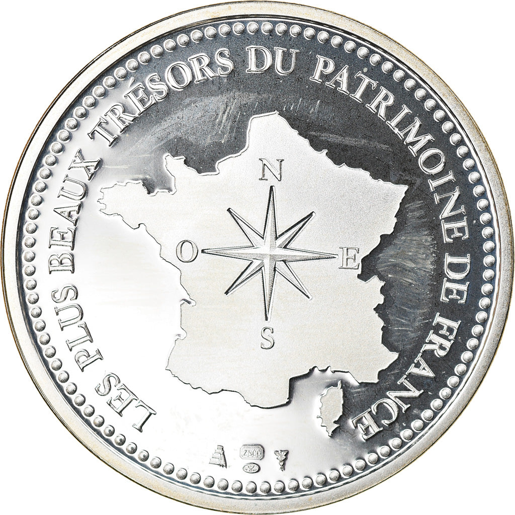 France, Medal, Château de Chambord, Arts & Culture, MS(65-70), Silver