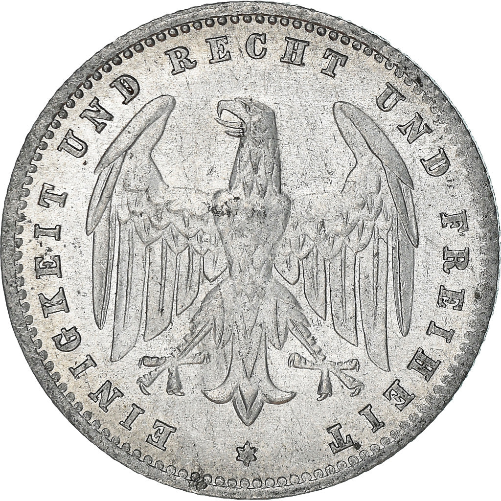 Münze, Deutschland, Weimarer Republik, 200 Mark, 1923, Berlin, SS+, Aluminium