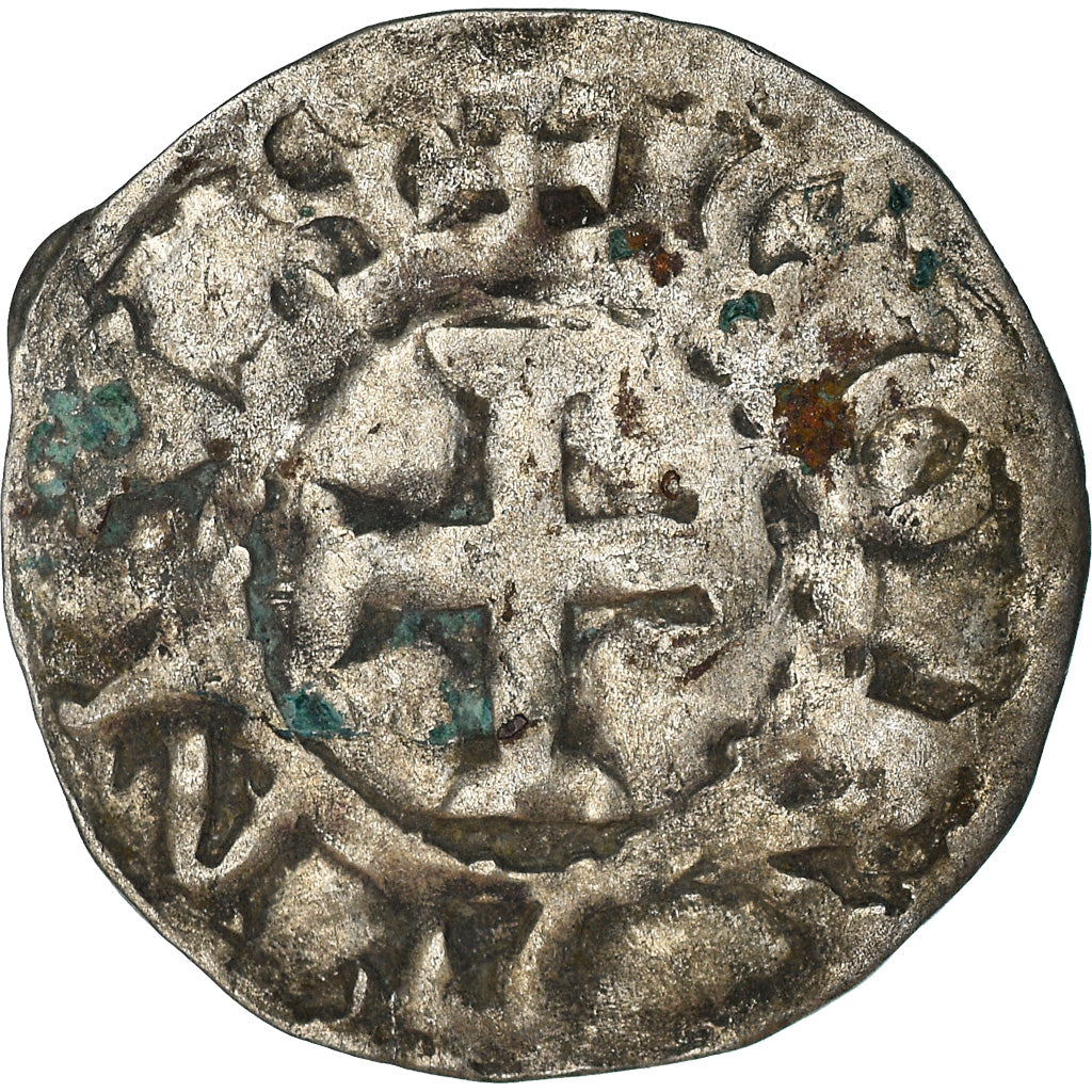 Munten, Frankrijk, Conan IV, Denier, XIIth century, Rennes, Rare, ZF, Billon