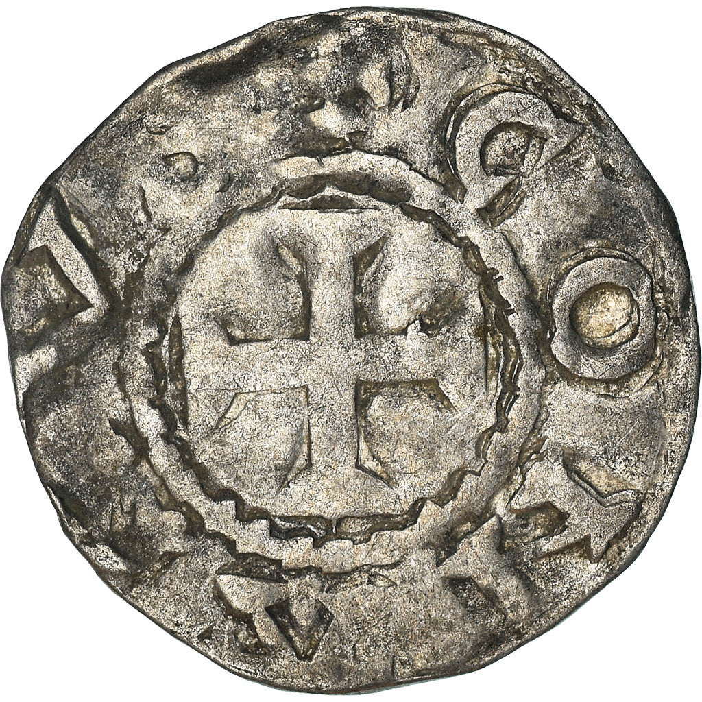 Munten, Frankrijk, Conan IV, Denier, XIIth century, Rennes, Rare, ZF, Billon
