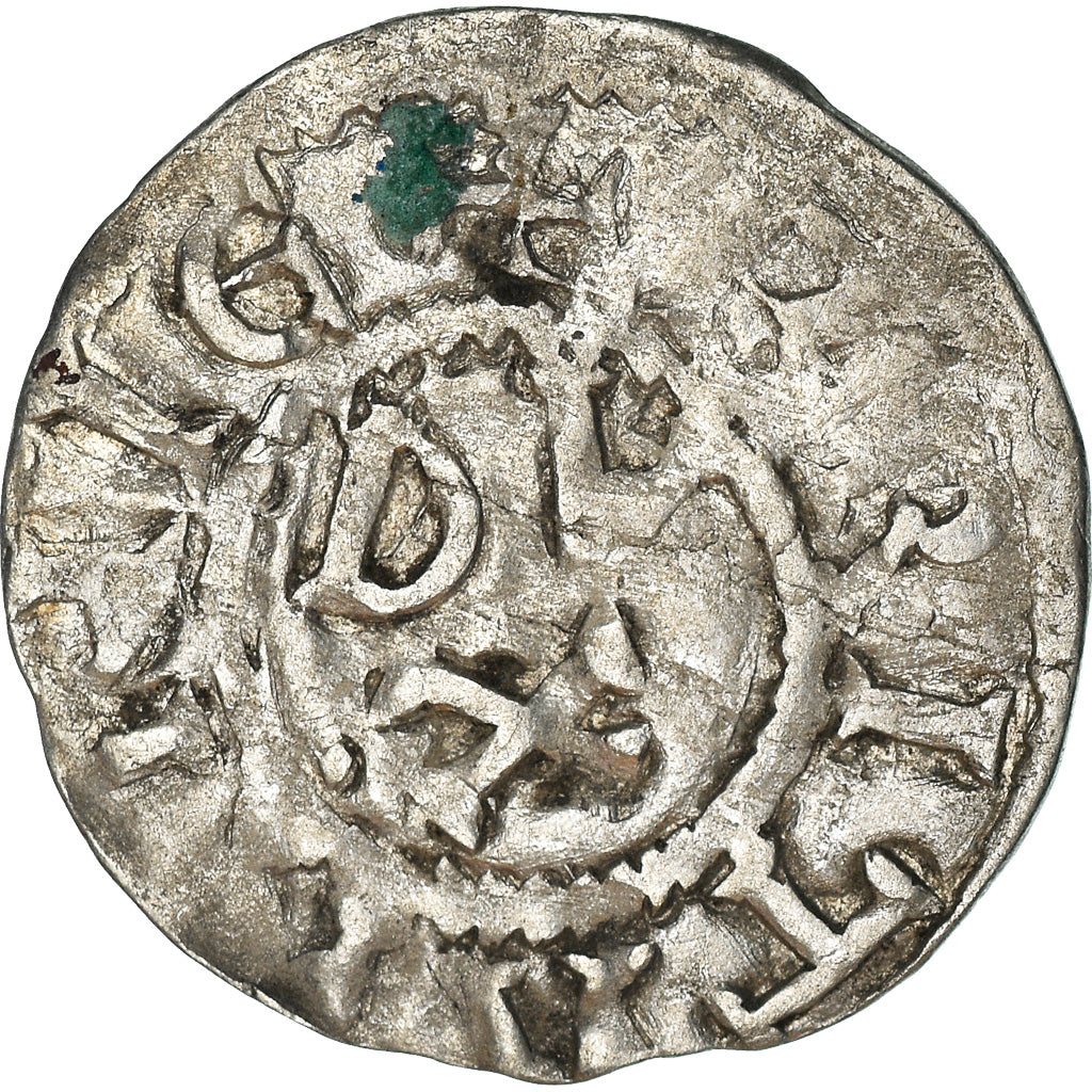 Moneta, Francja, Conan IV, Denier, XIIth century, Rennes, Rzadkie, EF(40-45)