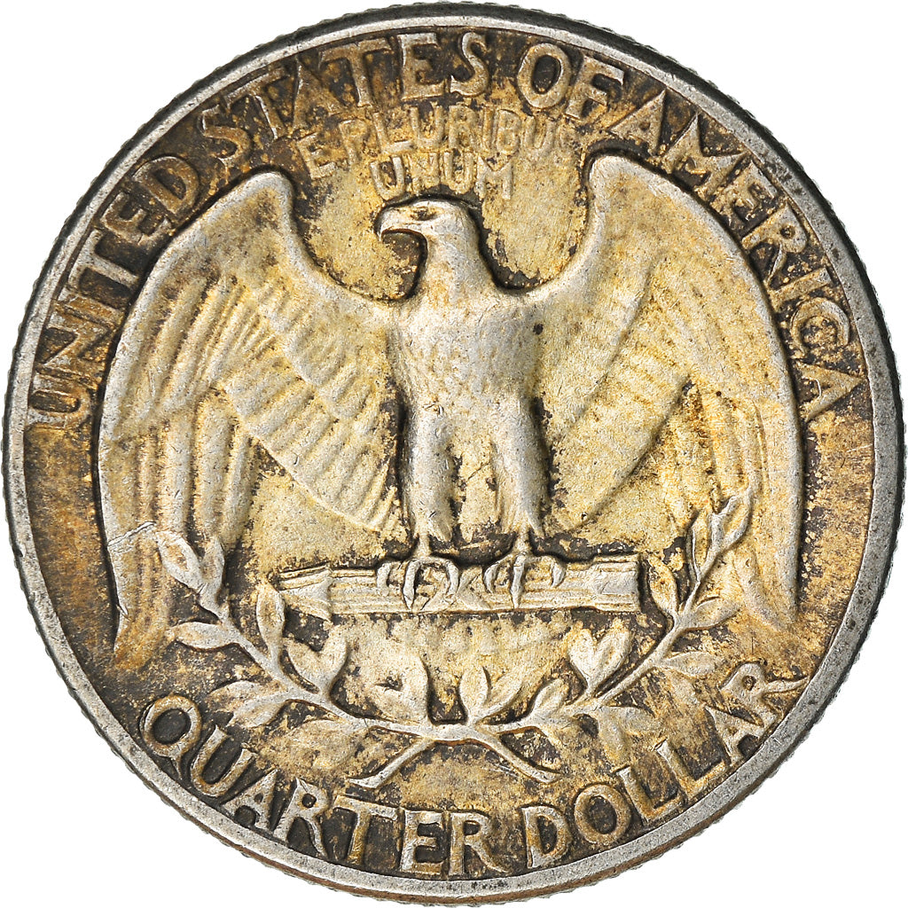 États-Unis, Quarter, Washington, 1950, Philadelphie, Argent, TTB, KM:164