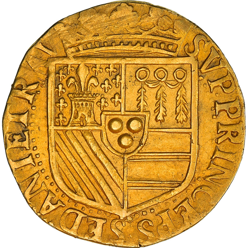 Principality of Sedan, Henri de la Tour d'Auvergne, Florin D'or, 1614, Raucourt