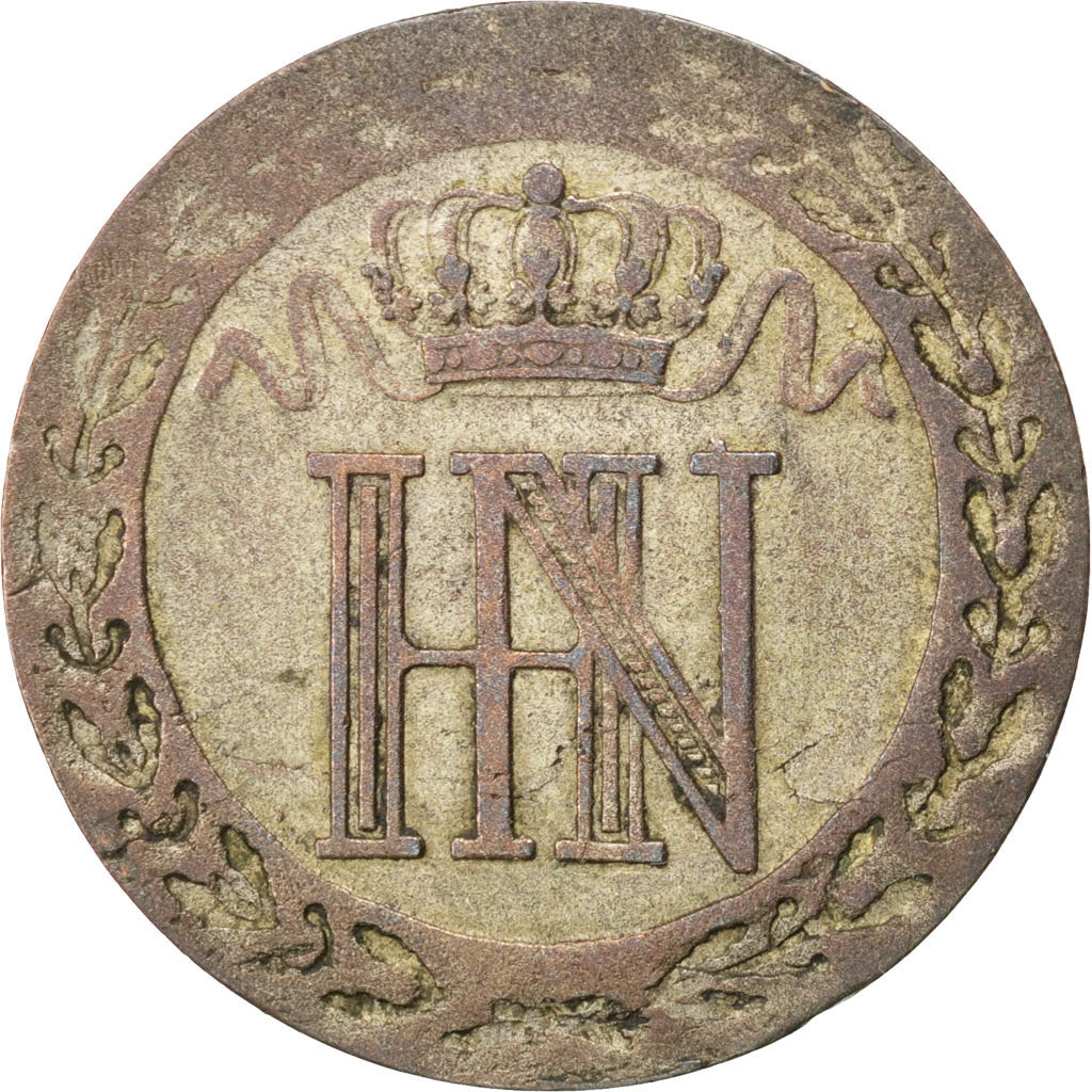 Coin, German States, WESTPHALIA, Jerome, 20 Centimes, 1812, Cassel, EF(40-45)