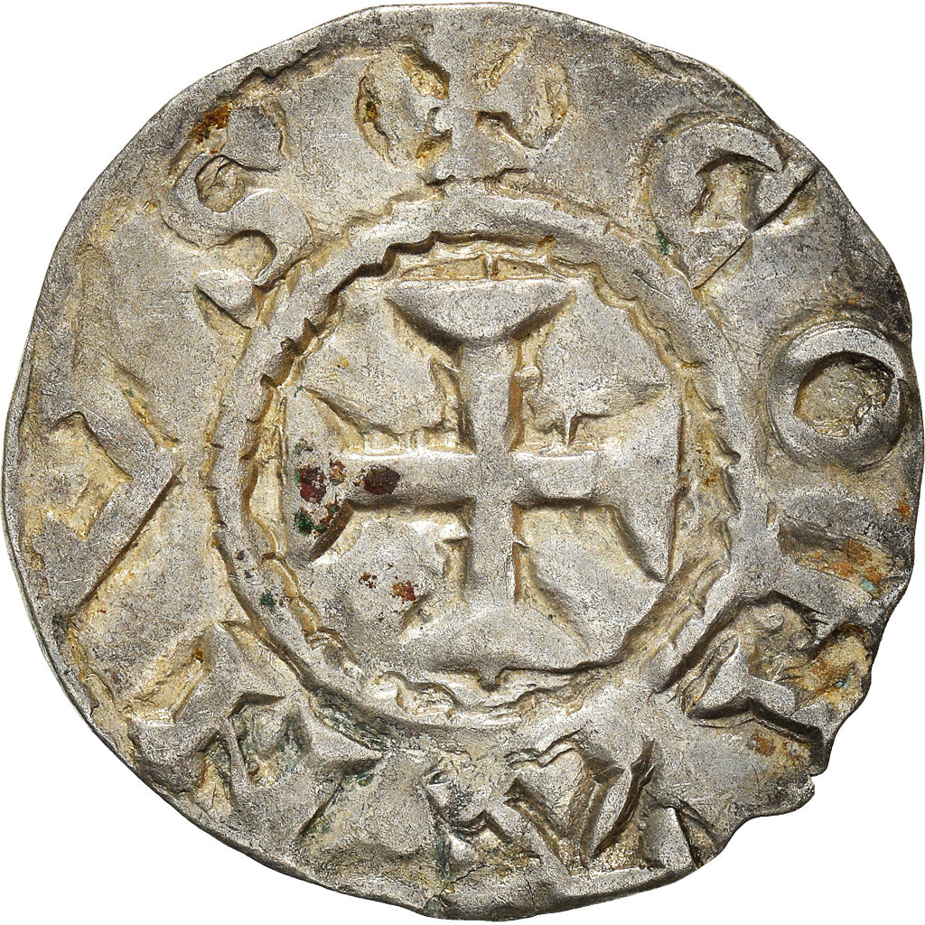 Münze, Frankreich, Conan IV, Denier, XIIth century, Rennes, Rare, SS, Billon