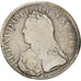 Coin, France, Louis XV, Écu aux branches d'olivier, Ecu, 1727, Montpellier