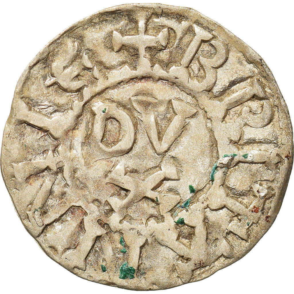 Monnaie, France, Conan IV, Denier, XIIth century, Rennes, Rare, TTB+, Billon