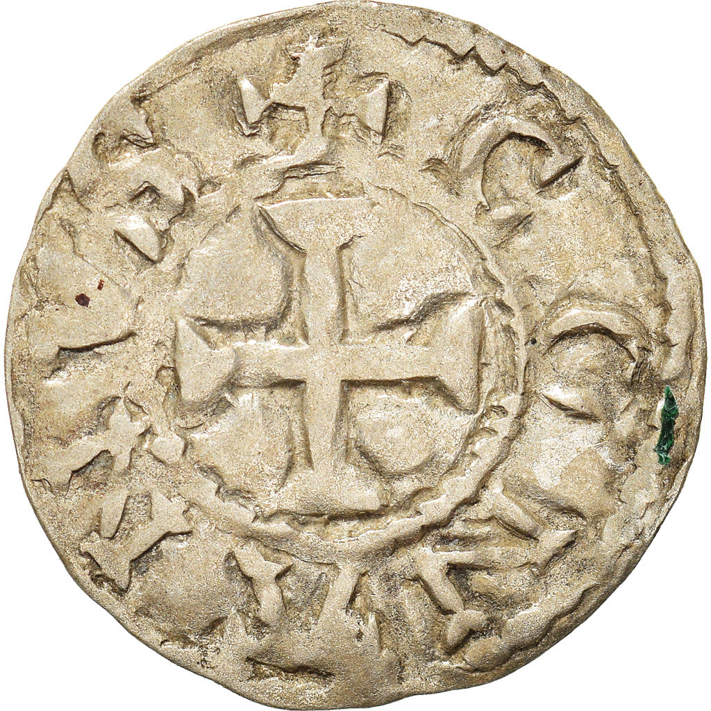 Monnaie, France, Conan IV, Denier, XIIth century, Rennes, Rare, TTB+, Billon