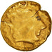 Sequani, Helvetii, 1/4 Stater, 2nd-1st century BC, Dourado, VF(20-25)