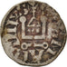 Moneda, Francia, Touraine, Denier, 1150-1200, Saint-Martin de Tours, BC+, Plata