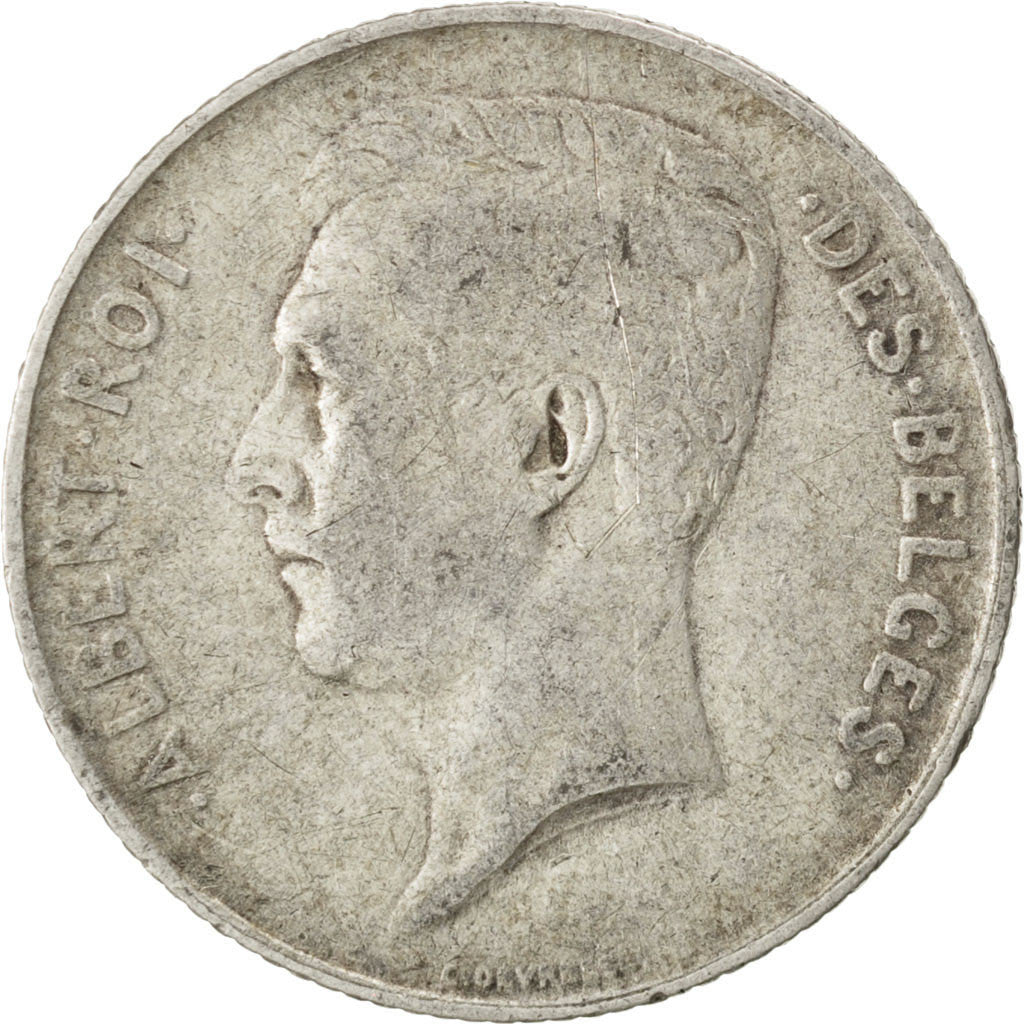 Coin, Belgium, Franc, 1912, VF(30-35), Silver, KM:72