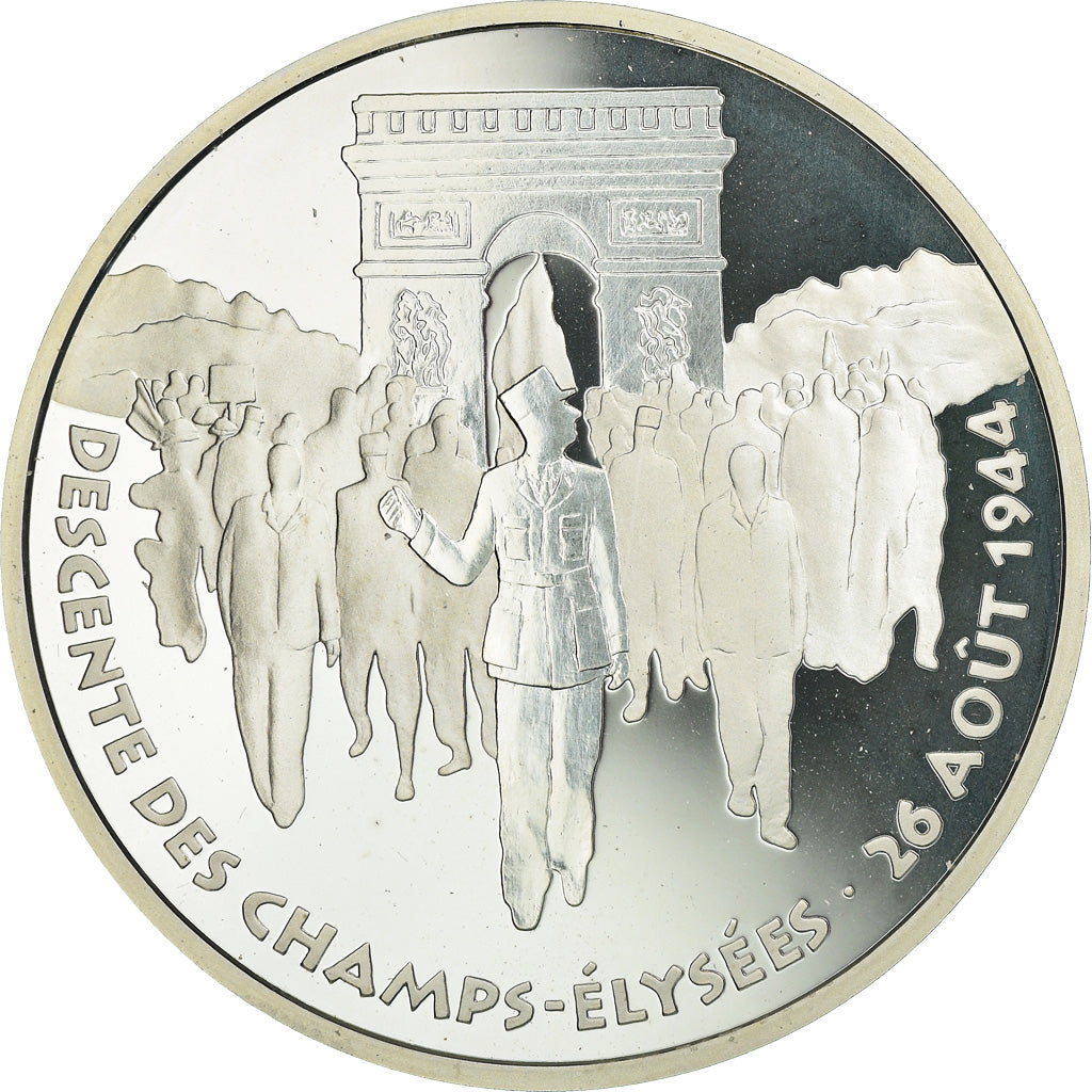 Moneta, Francja, Libération de Paris, 100 Francs, 1994, Proof, MS(65-70)