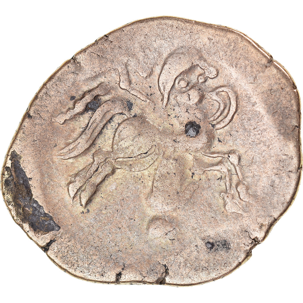 Pictones, Santones, Statère à la main, 1st century BC, Elektrum, VF(30-35)