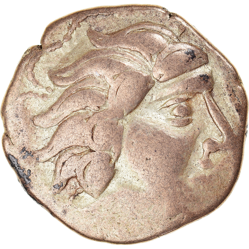 Pictones, Santones, Statère à la main, 1st century BC, Electrum, VF(30-35)