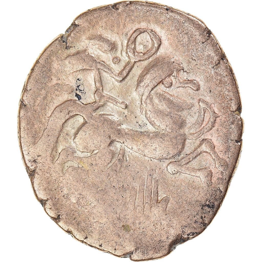 Pictones, Santones, Statère à la main, 1st century BC, Electrum, VF(30-35)