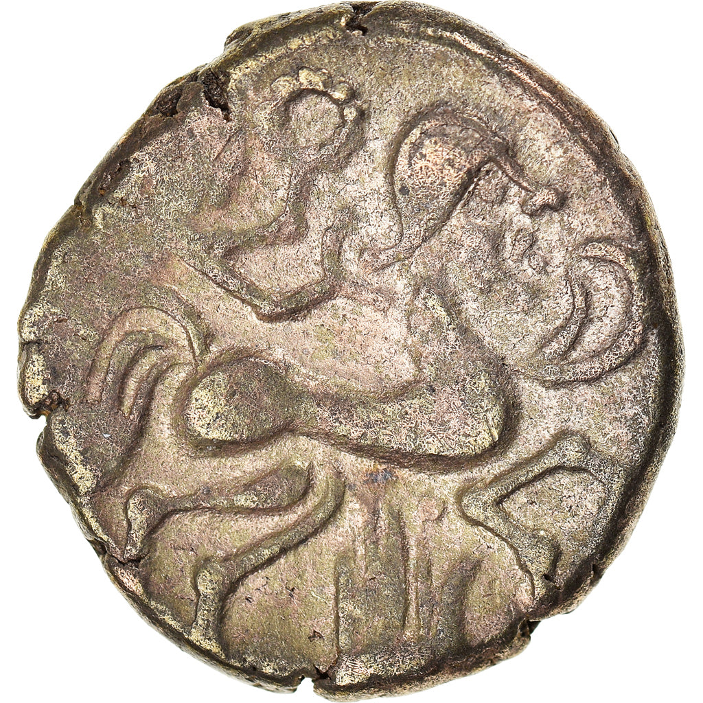 Pictones, Santones, Statère à la main, 1st century BC, Electrum, VF(30-35)