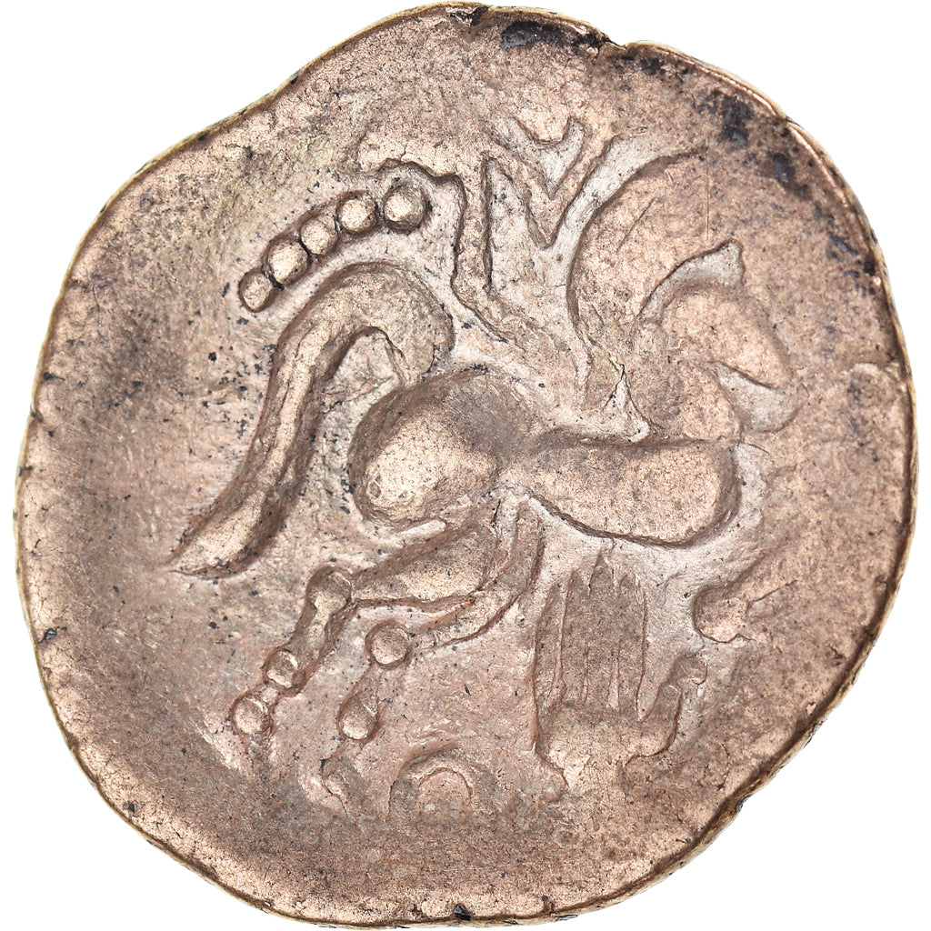 Pictones, Santones, Statère à la main, 1st century BC, Eletro, VF(30-35)