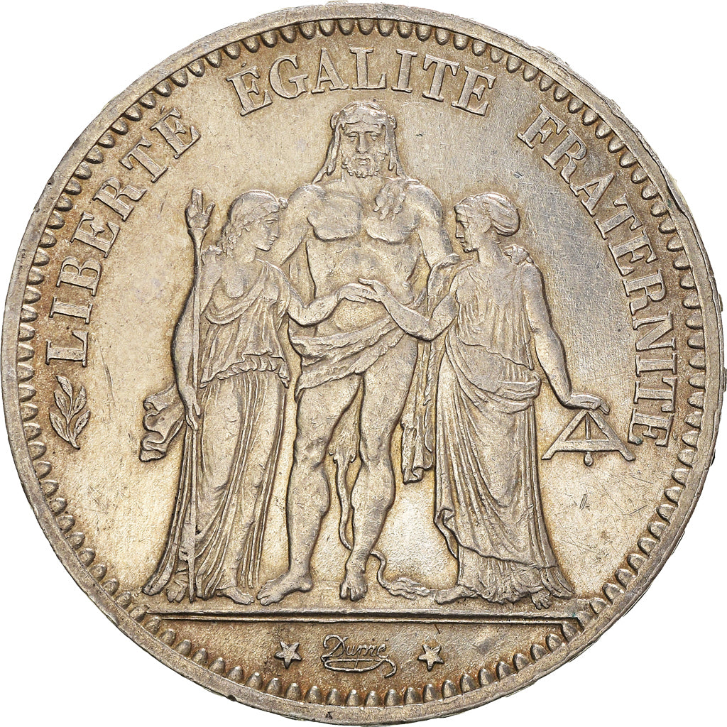 Münze, Frankreich, Hercule, 5 Francs, 1873, Paris, SS, Silber, KM:820.1