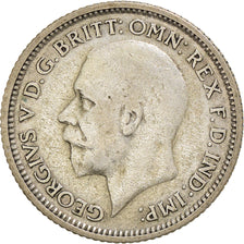 Münze, Großbritannien, George V, 6 Pence, 1929, S+, Silber, KM:832
