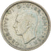 Moneda, Gran Bretaña, George VI, 6 Pence, 1938, BC+, Plata, KM:852