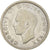 Moneda, Gran Bretaña, George VI, 6 Pence, 1942, BC+, Plata, KM:852