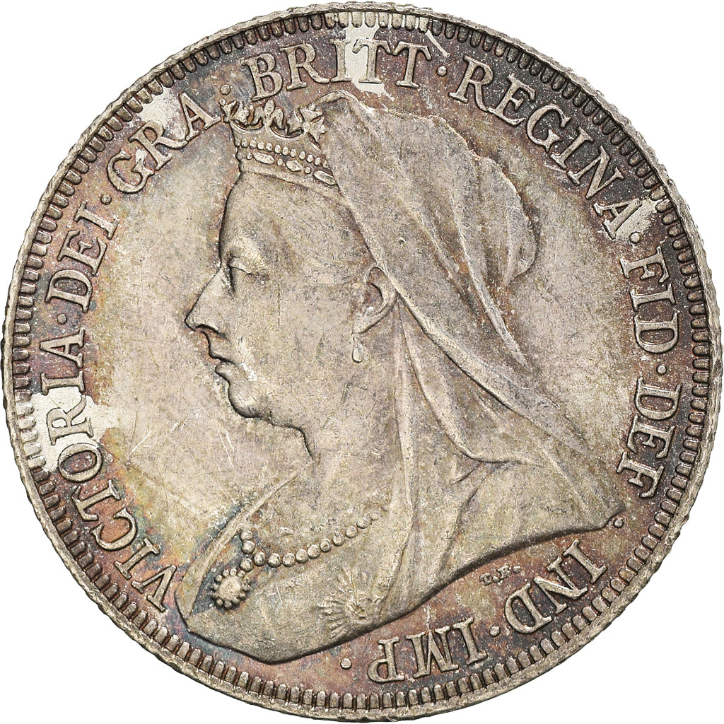 Gran Bretagna, Victoria, 1 Shilling, 1900, London, Argento, SPL-, KM:780