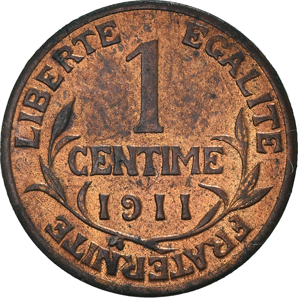 Münze, Frankreich, Dupuis, Centime, 1911, Paris, VZ, Bronze, KM:840