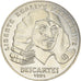 Moneda, Francia, Descartes, 100 Francs, 1991, EBC, Plata, KM:996, Gadoury:906