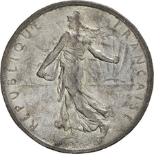 Münze, Frankreich, Semeuse, 5 Francs, 1960, Contemporary forgery, SS, Silvery